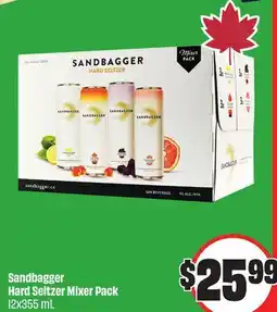 Chalo FreshCo Sandbagger Hard Seltzer Mixer Pack 12x355 mL offer