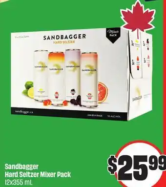 Chalo FreshCo Sandbagger Hard Seltzer Mixer Pack 12x355 mL offer