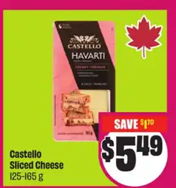 Chalo FreshCo Castello Sliced Cheese 125-165 g offer