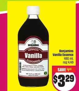 Chalo FreshCo Benjamins Vanilla Essence 480 mL offer