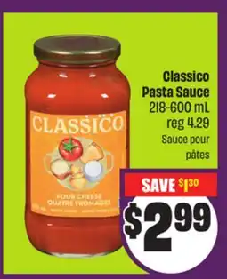 Chalo FreshCo Classico Pasta Sauce 218-600 mL offer