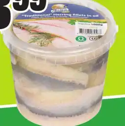 Chalo FreshCo Baltic Herring Fillets Frozen 1 kg offer