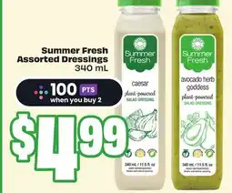 Chalo FreshCo Summer Fresh Assorted Dressings 340 mL offer