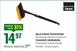 BMR BALAI À NEIGE TÉLESCOPIQUE offer