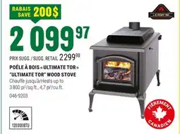BMR POÊLE À BOIS ULTIMATE TOR offer