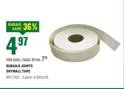 BMR RUBAN À JOINTS offer