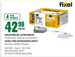 BMR ENCASTRÉS DEL ULTRA MINCES offer