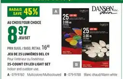 BMR 25-COUNT C9 LED LIGHT SET offer