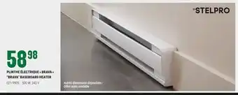 BMR PLINTHE ÉLECTRIQUE  BRAVA  offer