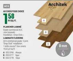 BMR PLANCHER LAMINÉ offer