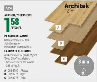 BMR PLANCHER LAMINÉ offer