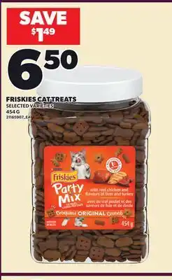 Loblaws FRISKIES CAT TREATS, 454 G offer