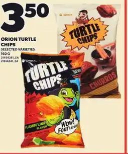 Loblaws ORION TURTLE CHIPS, 160 G offer