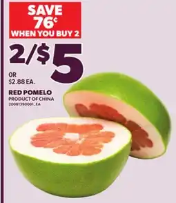 Loblaws RED POMELO offer