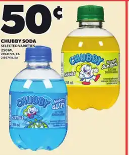 Loblaws CHUBBY SODA, 250 ML offer
