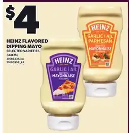 Loblaws HEINZ FLAVORED DIPPING MAYO, 340 ML offer