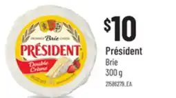 Loblaws PRÉSIDENT BRIE, 300 G offer