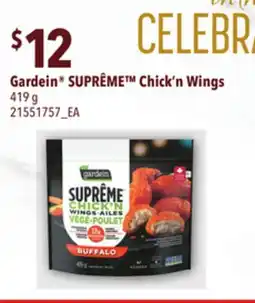 Loblaws GARDEIN SUPRÊME CHICK'N WINGS, 419 G offer