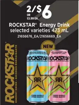 Loblaws ROCKSTAR ENERGY DRINK, 473 Ml offer