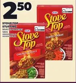 Loblaws STOVE TOP STUFFING, 120 G offer