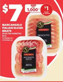 Loblaws MARCANGELO ITALIAN SLICED MEATS, 85 G offer