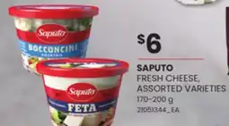 Loblaws SAPUTO FRESH CHEESE, 170-200 g offer