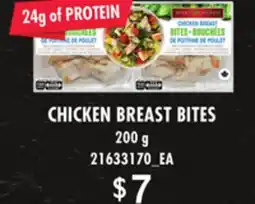 Loblaws CHICKEN BREAST BITES, 200 G offer
