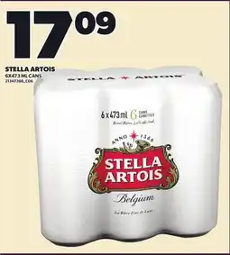 Loblaws STELLA ARTOIS, 6X473 ML CANS offer