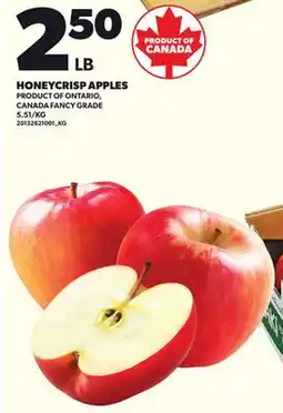 Loblaws HONEYCRISP APPLES offer