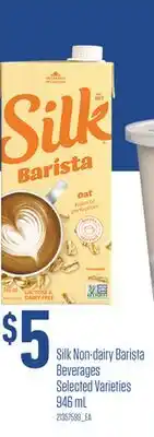 Loblaws SILK NON-DAIRY BARISTA BEVERAGES, 946 mL offer