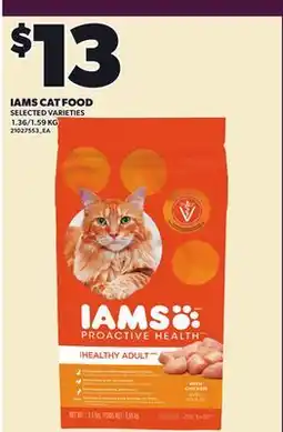 Loblaws IAMS CAT FOOD offer