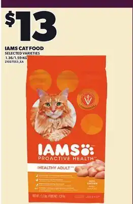 Loblaws IAMS CAT FOOD offer