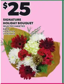 Loblaws SIGNATURE HOLIDAY BOUQUET offer