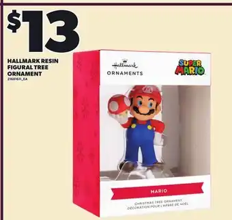 Loblaws HALLMARK RESIN FIGURAL TREE ORNAMENT offer