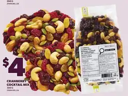 Loblaws CRANBERRY COCKTAIL MIX, 300 G offer