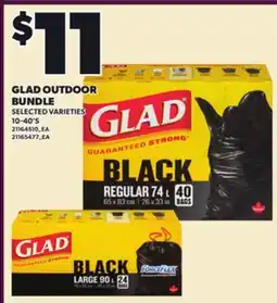 Loblaws GLAD OUTDOOR BUNDLE, 10-40'S offer