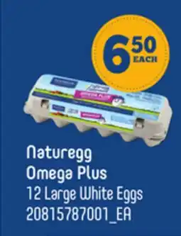 Loblaws NATUREGG OMEGA PLUS, 12 LARGE WHITE EGGS offer