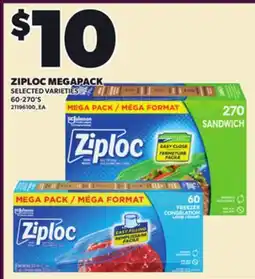 Loblaws ZIPLOC MEGAPACK, 60-270'S offer