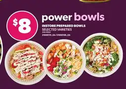 Loblaws INSTORE PREPARED BOWLS, 350/400G offer