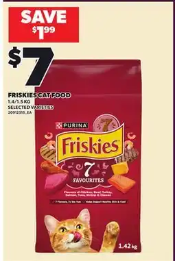 Loblaws FRISKIES CAT FOOD offer
