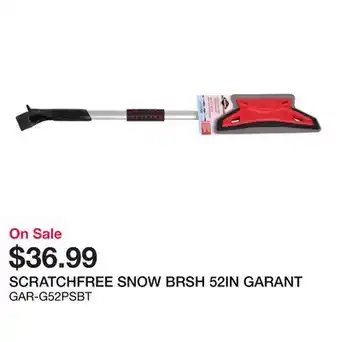 Bumper to Bumper SCRATCHFREE SNOW BRSH 52IN offer