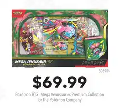 GameStop Pokémon TCG - Mega Venusaur ex Premium Collection by The Pokémon Company offer