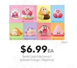 GameStop Bandai Candy Kirby Friends 5 by Bandai Shokugan / MegaHouse offer