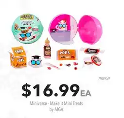 GameStop Miniverse - Make It Mini Treats by MGA offer