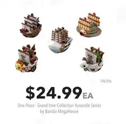 GameStop One Piece - Grand Line Collection Yuracolle Series by Bandai MegaHouse offer