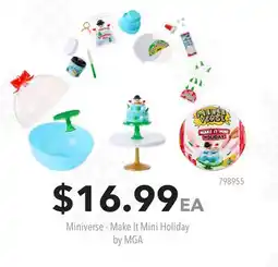GameStop Miniverse - Make It Mini Holiday by MGA offer