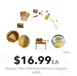 GameStop Miniverse - Make It Mini Harry Potter Back to Hogwarts by MGA offer