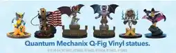 GameStop Quantum Mechanix Q-Fig Vinyl statues offer