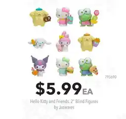 GameStop Hello Kitty and Friends, 2 Blind Figures by Jazwares offer