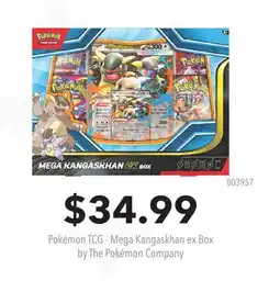 GameStop Pokémon TCG - Mega Kangaskhan ex Box by The Pokémon Company offer